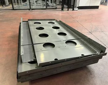 Carter per macchinari di ventilazione