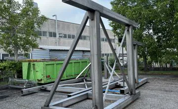 Struttura acciaio Inox certificata