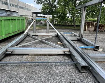Struttura acciaio Inox certificata 