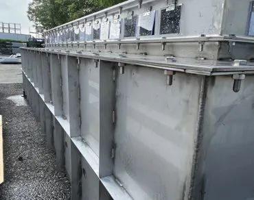 Vasca di contenimento  in acciaio Inox 