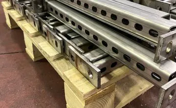 Staffa supporto in acciaio inox 