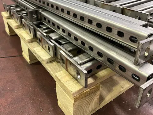 Staffa supporto in acciaio inox 