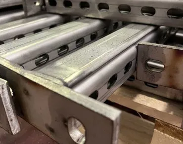Staffa supporto in acciaio inox 