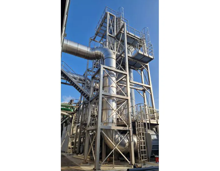 Realizzazione torre in acciaio inox