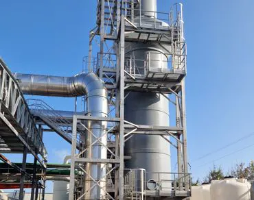 REALIZZAZIONE TORRE IN ACCIAIO INOX