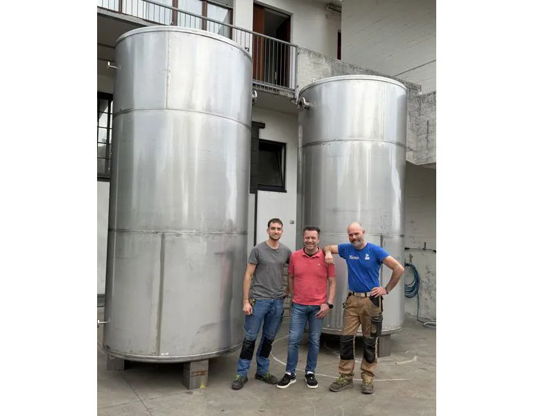 Serbatoi in acciaio inox 304 per stoccaggio acqua
