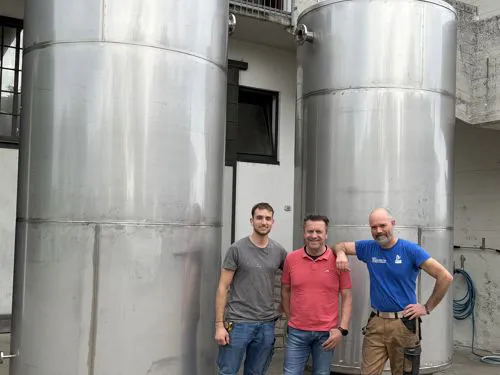Serbatoi in acciaio inox 304 per stoccaggio acqua