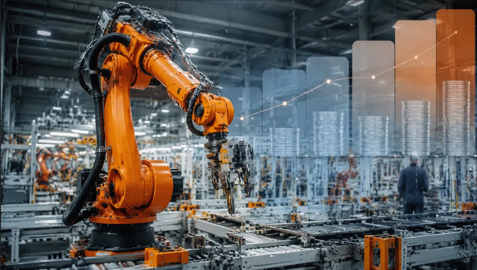 Robot collaborativi anche nella carpenteria medio-pesante